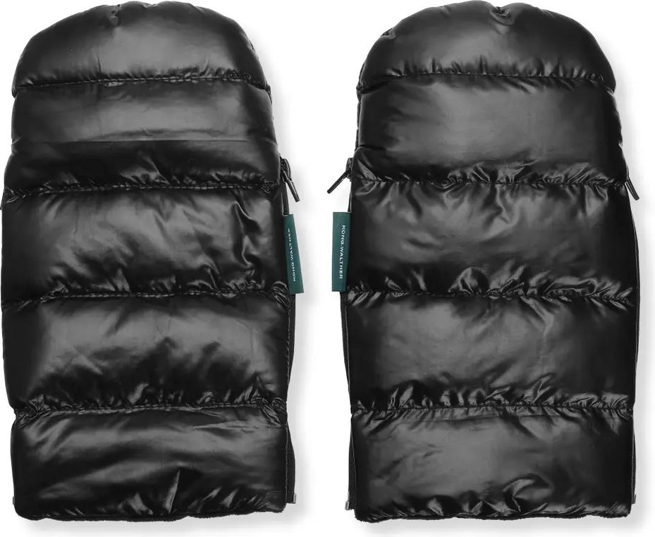kongwalther puffer black østerbro barnevognshandsker