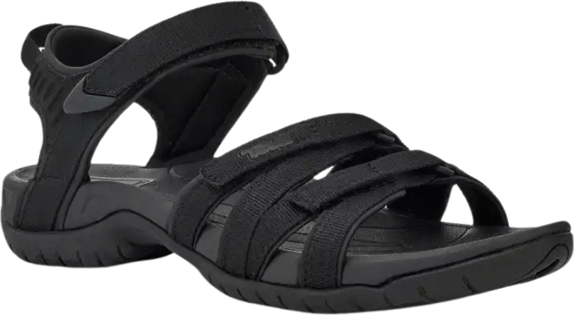 vandresandaler dame – teva tirra – sort