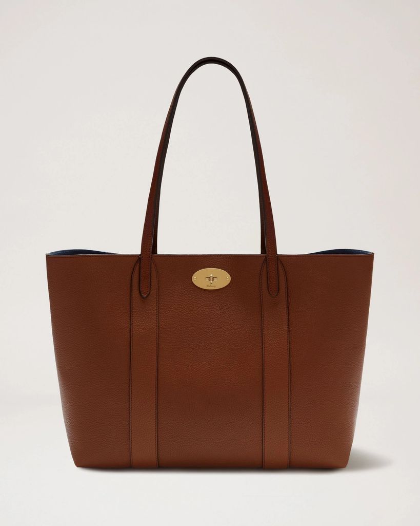 bayswater tote, oak two tone