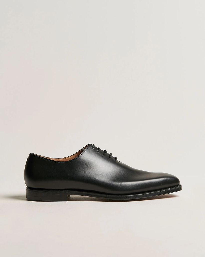 Crockett & Jones Alex Wholecut Oxford Black Calf