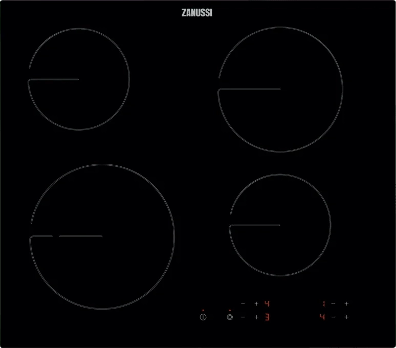 ZANUSSI ZHRN642K KERAMISK KOGEPLADE