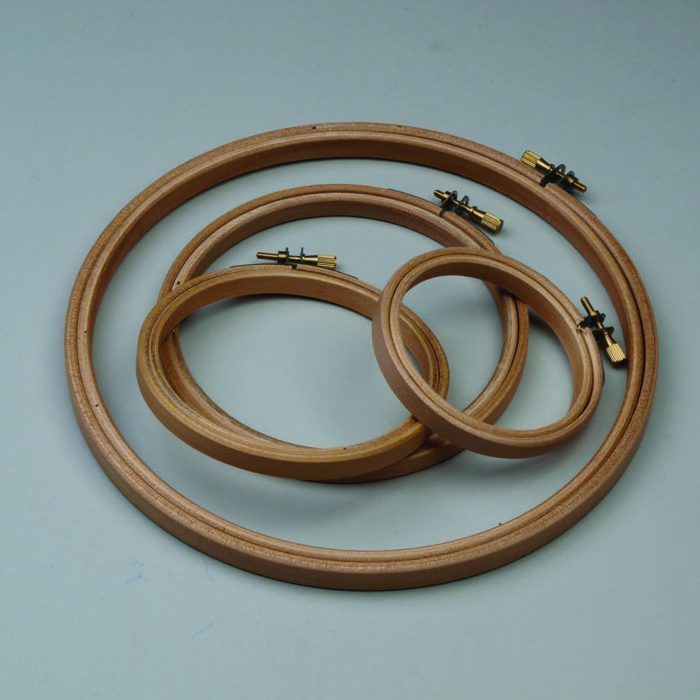 broderi ring - flere størrelser