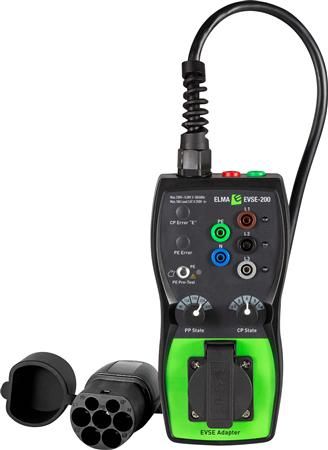 Elma EVSE-200 type 2 adapter
