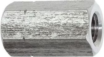 Marinetech Møtrik Lang Rustfri Stål A4 M8