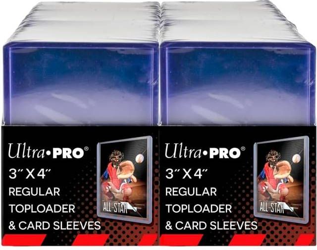 Ultra Pro Regular Toploaders & Card Sleeves 200 Pack