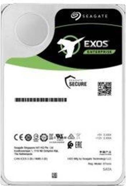 seagate exos x18 harddisk st10000nm018g 10tb sata-600 7200rpm - factory recertified