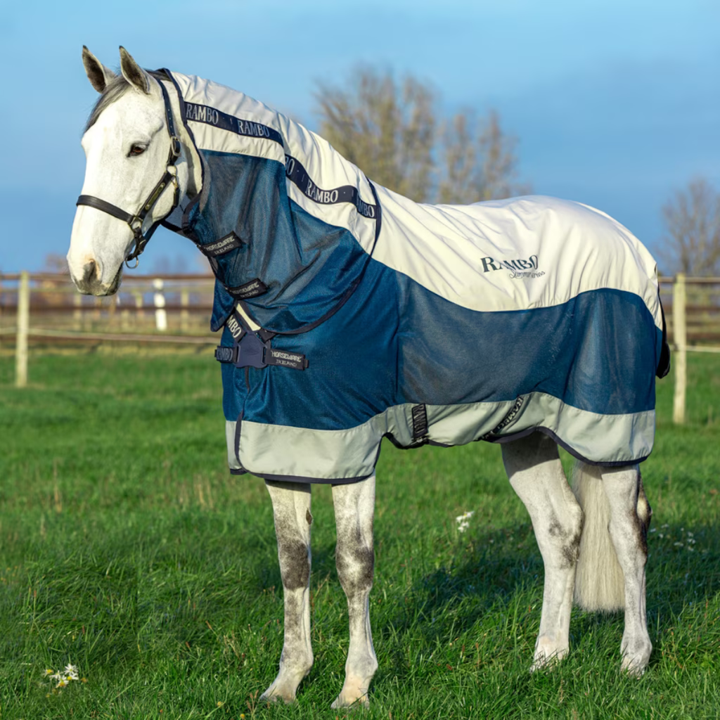 regn-/fluedækken rambo summer series turnout horseware®