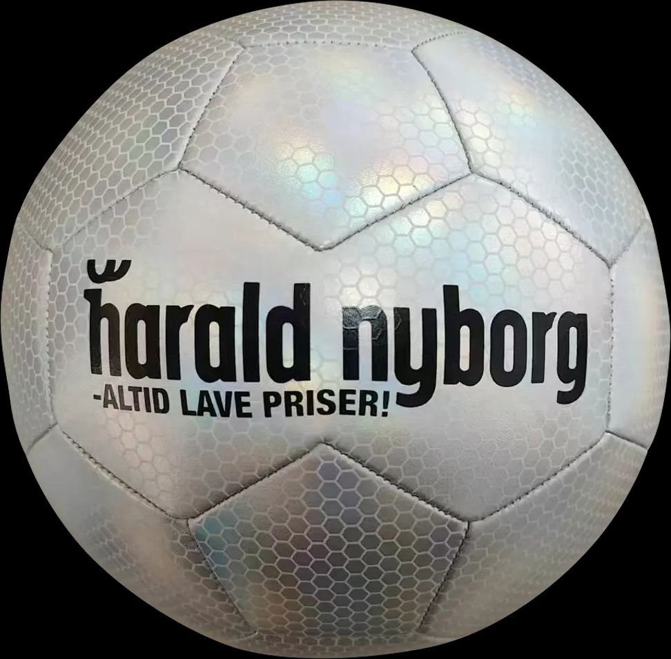 fodbold med refleks str. 5