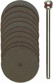 proxxon skæreskive 22x0,7 cm m/holder 10 stk.