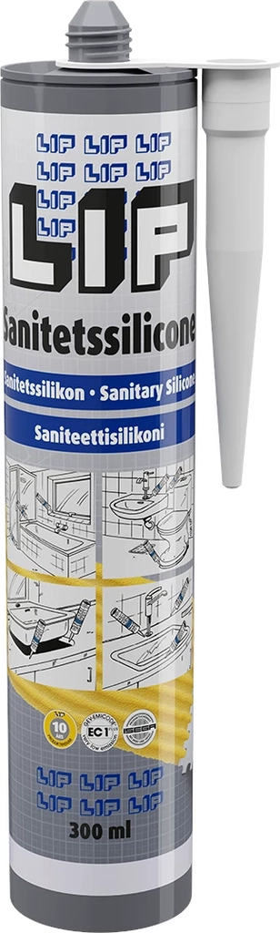 lip sanitetssilikone bahamabeige 300 ml