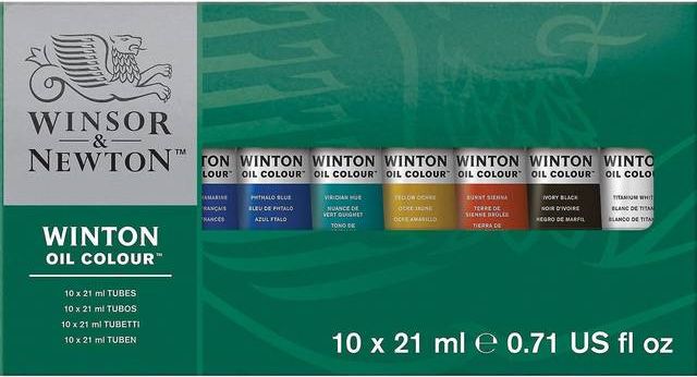 Winsor & Newton Winton Oil Colour Tube 10x21ml