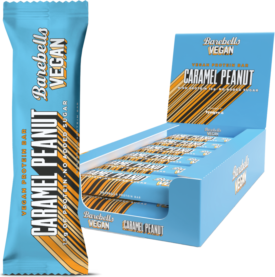 Barebells Proteinbars Vegan Caramel Peanut 12 Stk