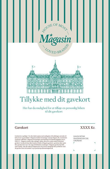 Digitalt Gavekort