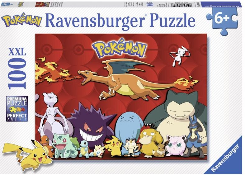 Min favorit Pokémon Pussel 100 bitar Ravensburger