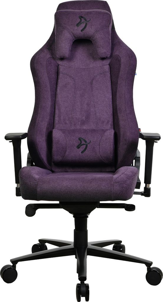 Arozzi Vernazza Kontorsstol - Lila - Mjukt tyg - Upp till 140 kg