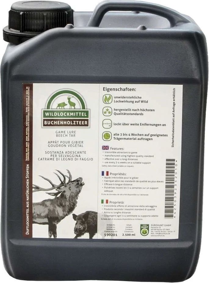 Bøgetjære til vildsvin og klovbærende vildt, dunk 2,5 l.
