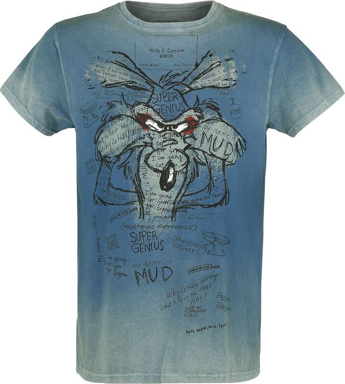 Looney Tunes T-shirt Wile E. Coyote Inner Thoughts för Herr