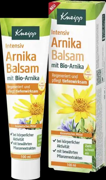 Kneipp Kropspleje Økologisk Arnica Intensiv 100 ml 100ml