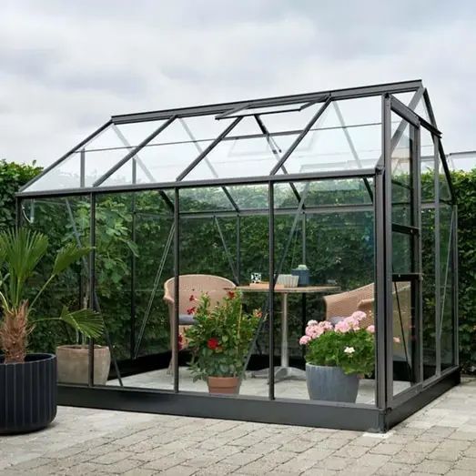 halls popular 86 5,0 m² 3 mm glas sort