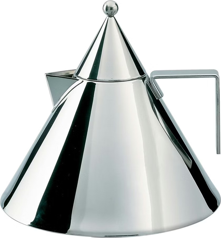 Alessi Il Conico Kedel - 2 liter - Rustfrit stål - Blank