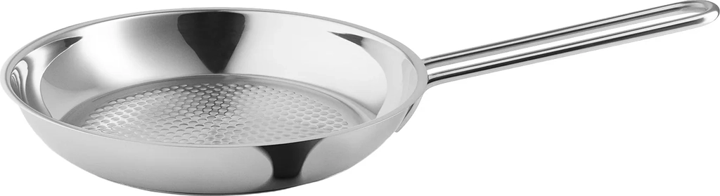 stainless steel stegepande ø24 cm honeycomb