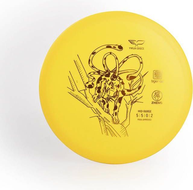 Yikun Discgolf Mid Range 150G Gul