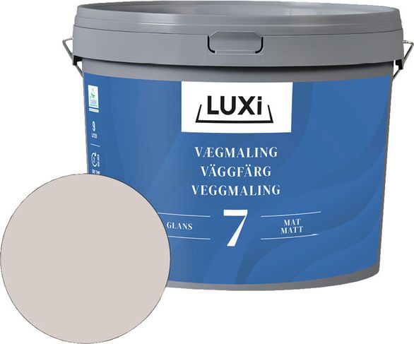 Väggfärg 7 Dammig Mynta 2,5 L Luxi