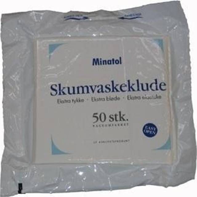 Skumvaskeklud Supersoft 19 x 19 cm, 3.5 mm, 50 stk | | Skumvaskeklude |