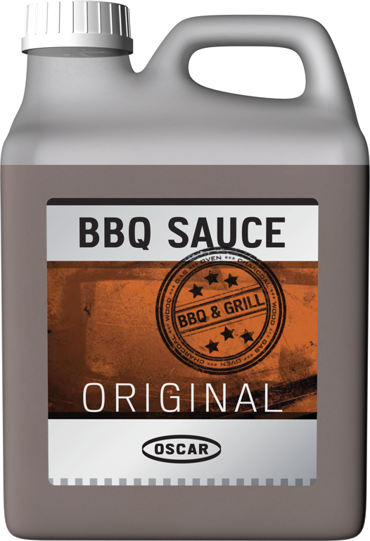 OSCAR BBQ Sauce original 3 x 2,5 l