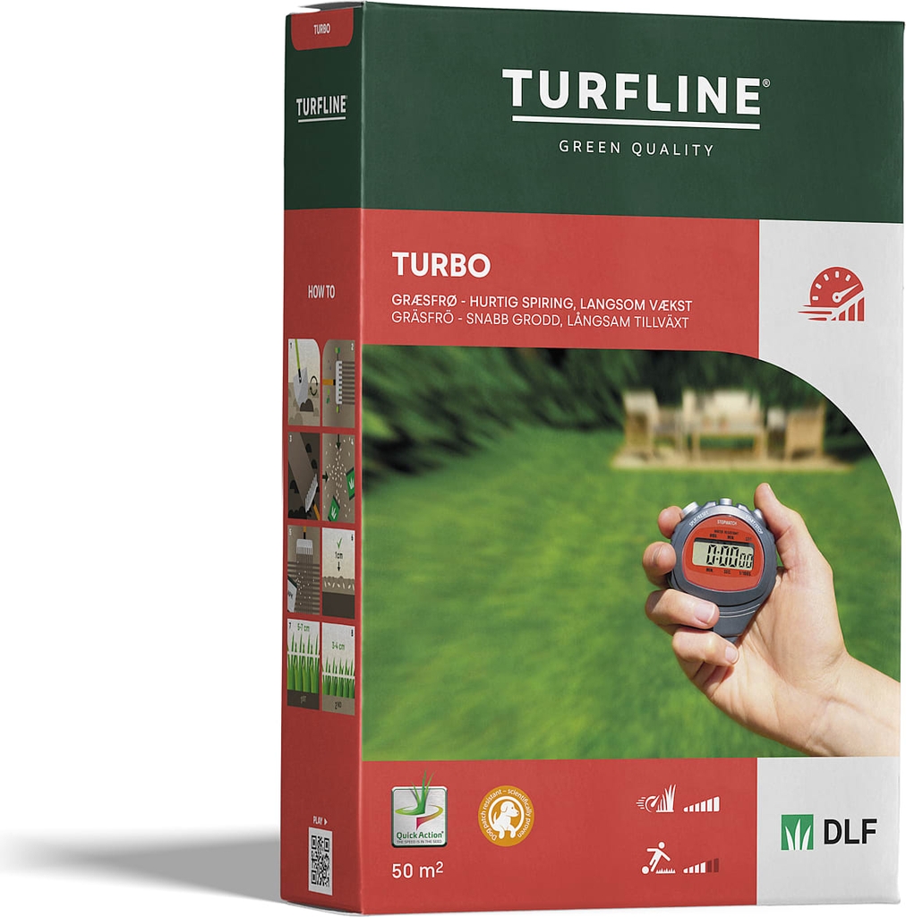 turfline turbo græsfrø 1 kg