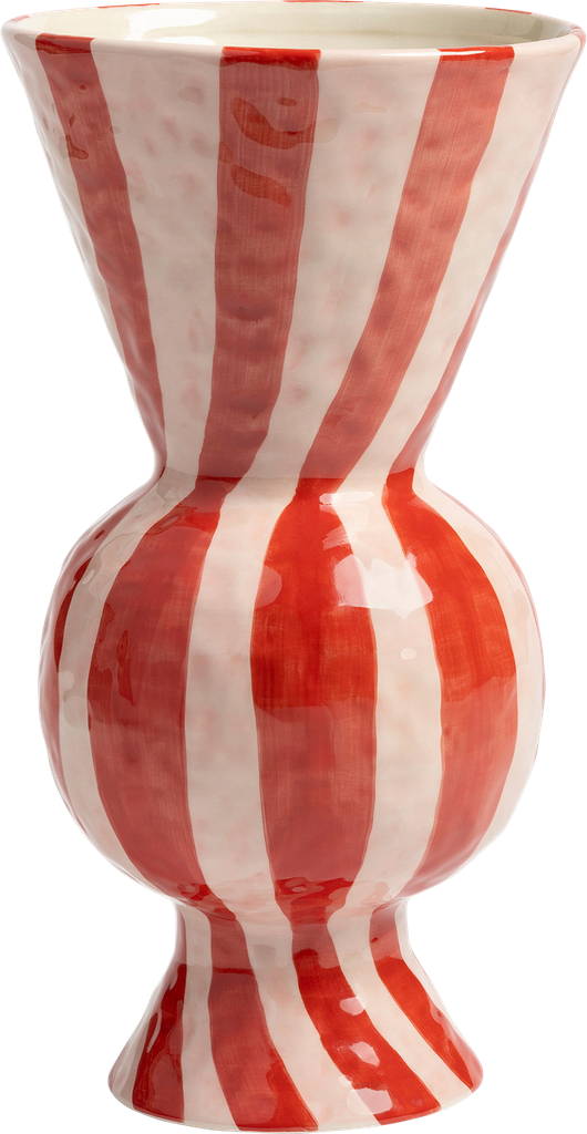 Klevering Rhombic Rød Vase