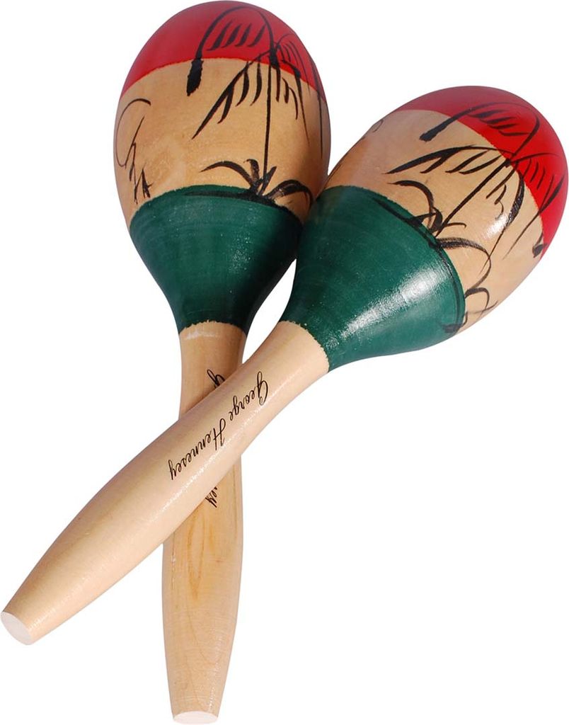 George Hennesey M1 træ-maracas