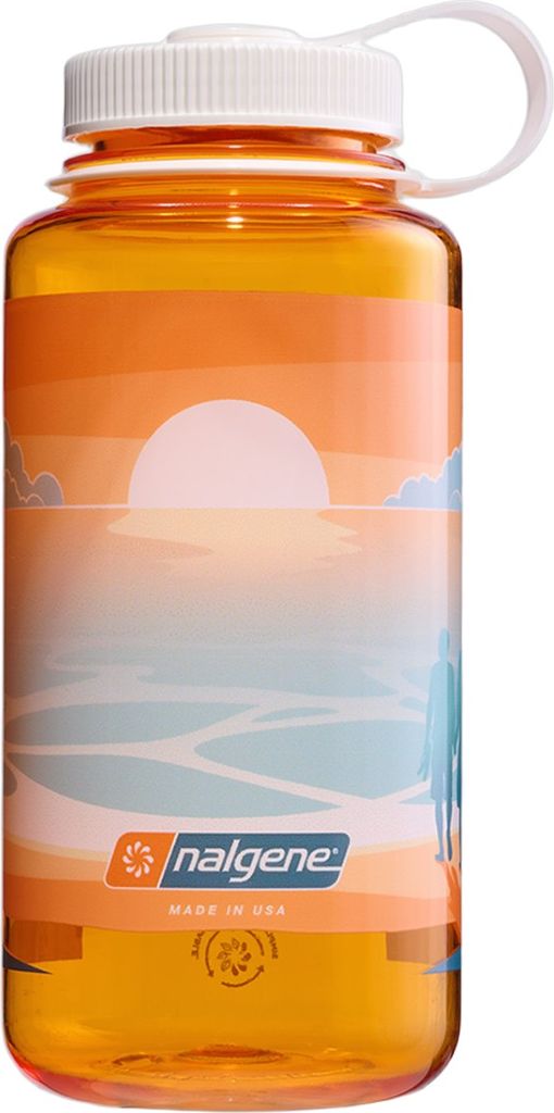Nalgene wide mouth sustain, Vattenflaska, 1000 ml, Landscape Sunset