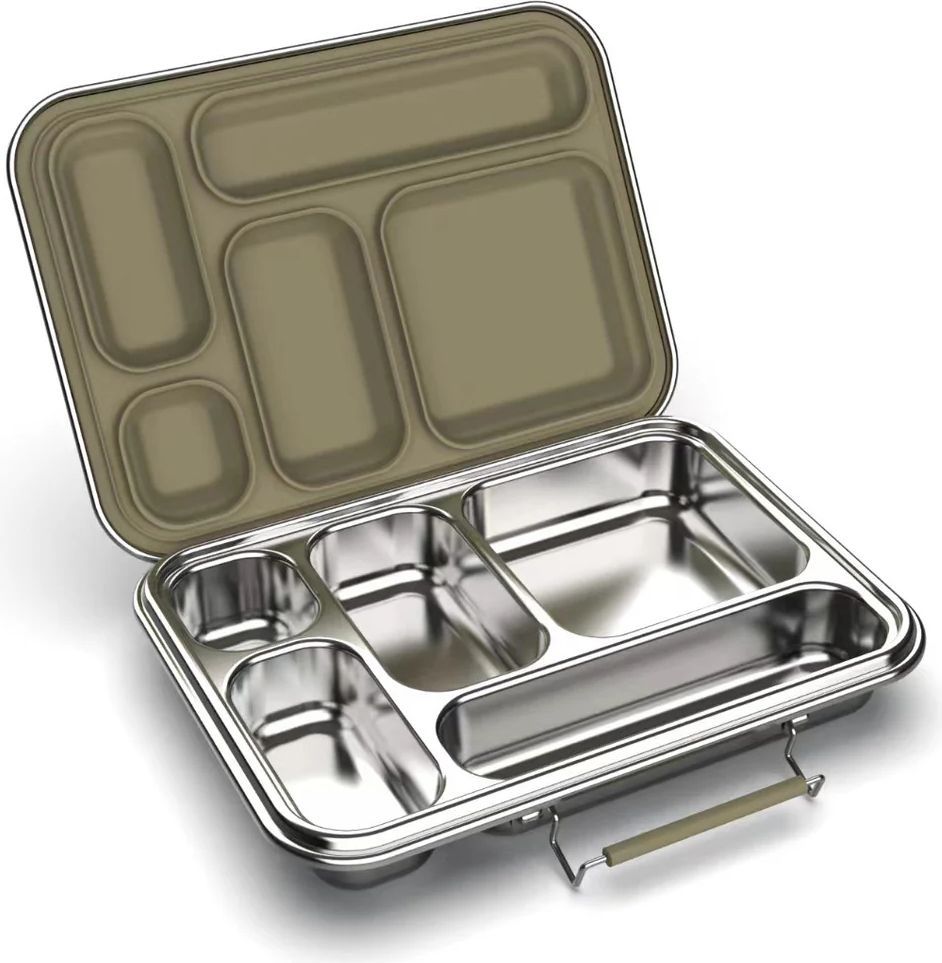 haps nordic haps box - 5 compartimentos - oliva