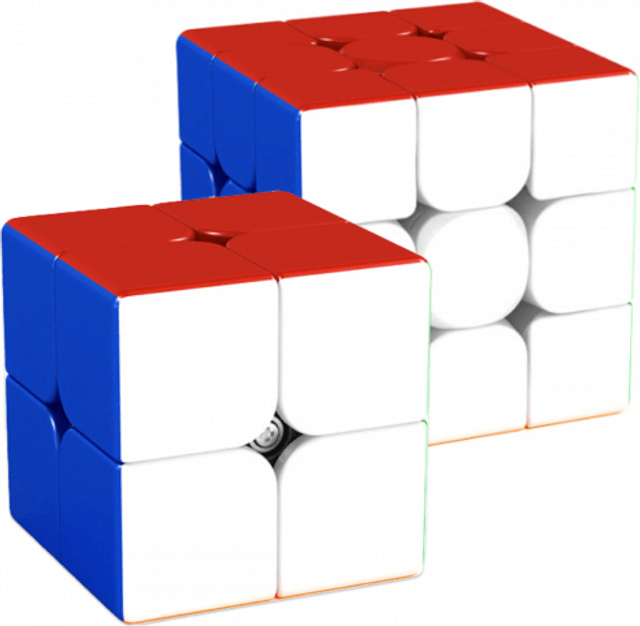 Moyu MeiLong 2x2 3x3 Bundle Stickerless