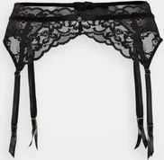 planet suspender belt - strømpeholdere - black