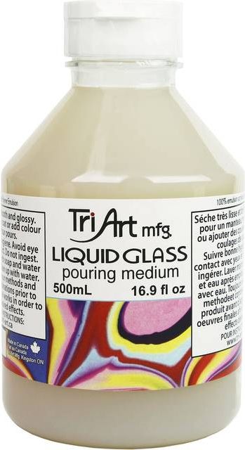 Tri-Art Liquid Glass Pouring Medium 500 ml