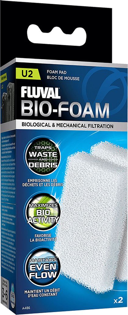 Fluval U2 Bio-Foam Pad 2-pack