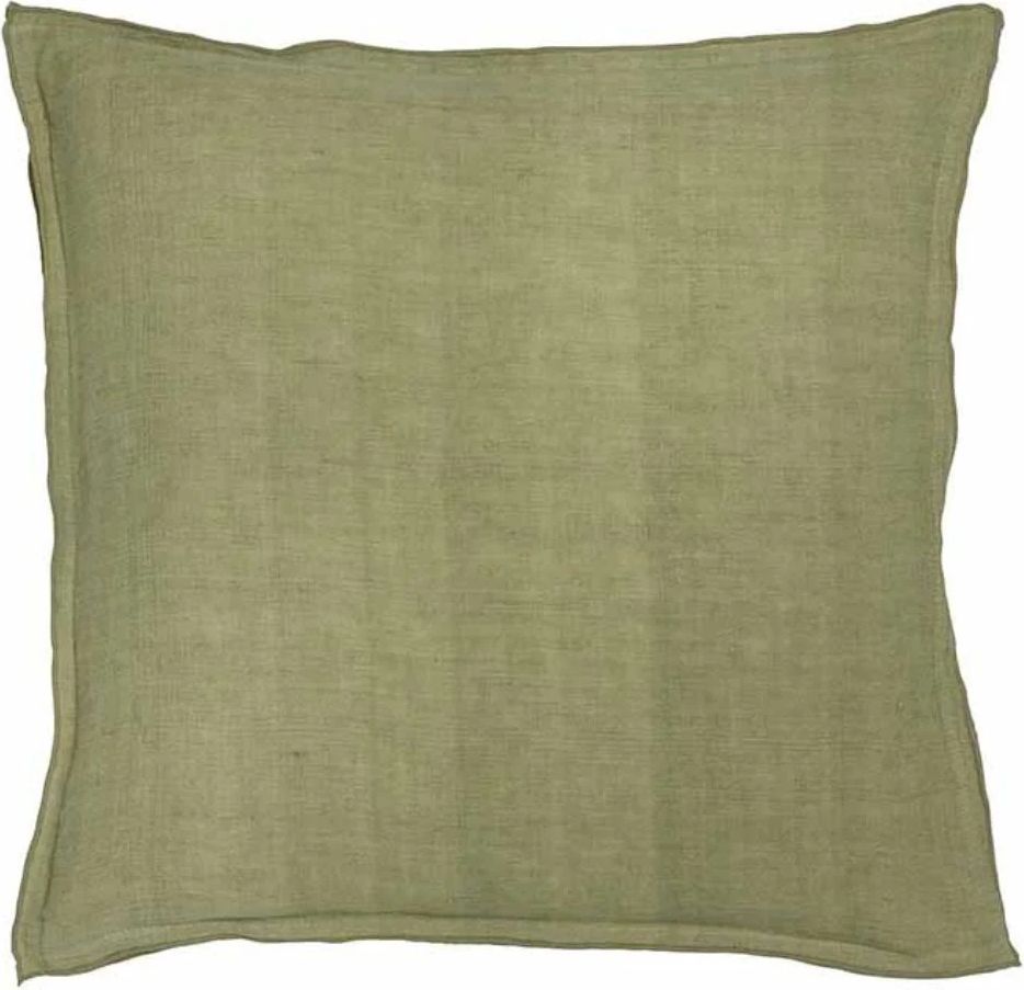 Cushion Cover 50x50cm Linen Laurel Green