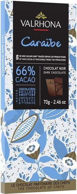 Caraibe 66% chokladkaka, 70 g