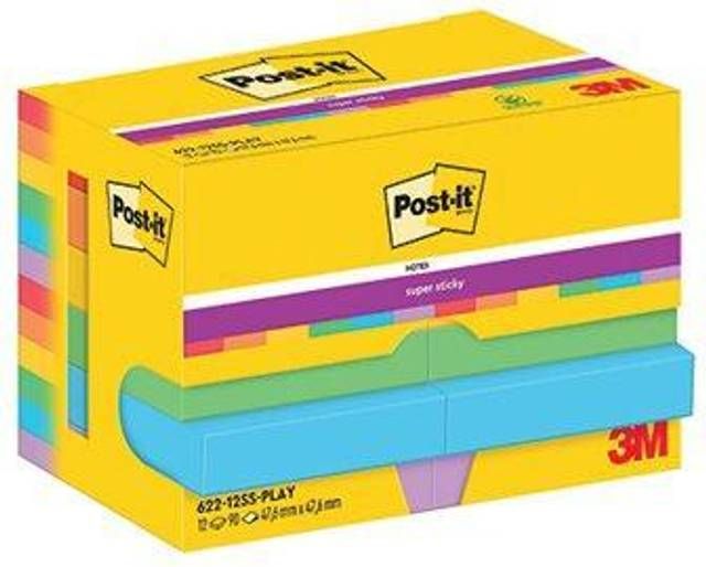 Post-it Post-it Super Sticky Z-Notes 76x76mm 90