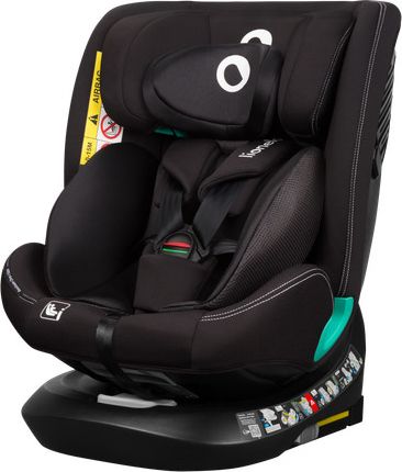 lionelo bastiaan one i-size autostol - black carbon