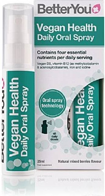 BetterYou Vegan Health Daily Oral Spray 25ml