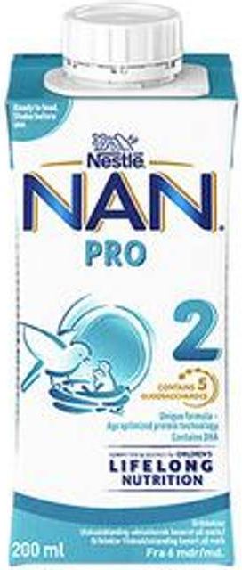 Nestlé NAN Pro 2 Drikkeklar 200 ml