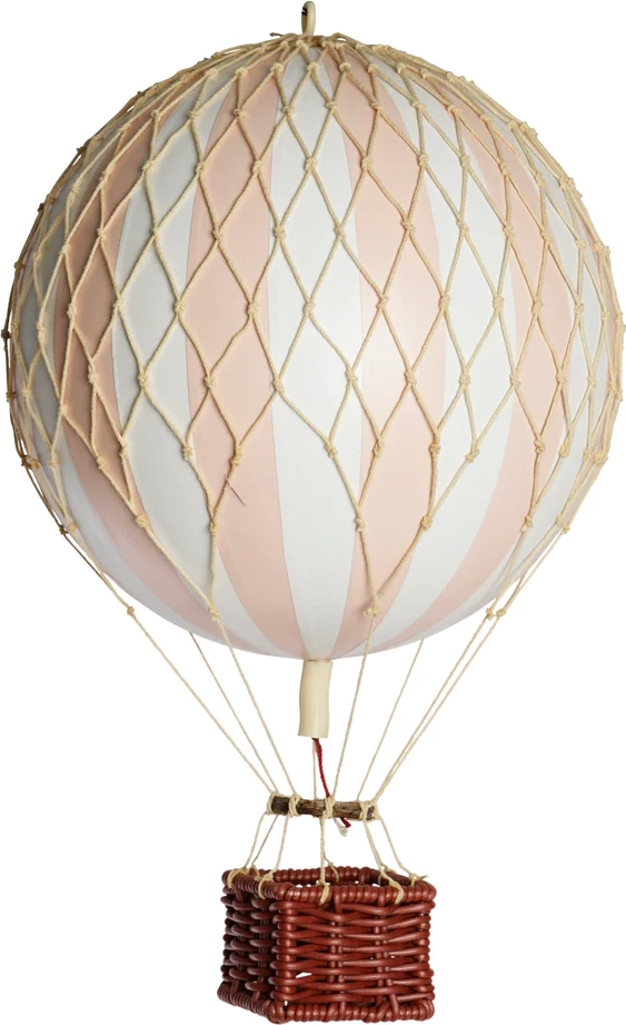 luftballon, svag lyserød - 18 cm
