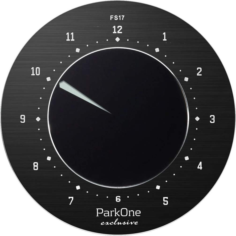 Elektronisk P-skive ParkOne Exclusive BK