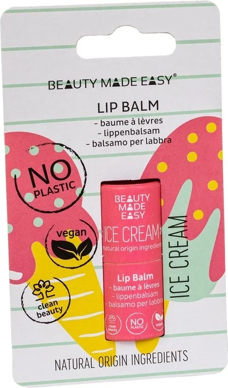 Beauty Made Easy Lip Balm Ice Cream