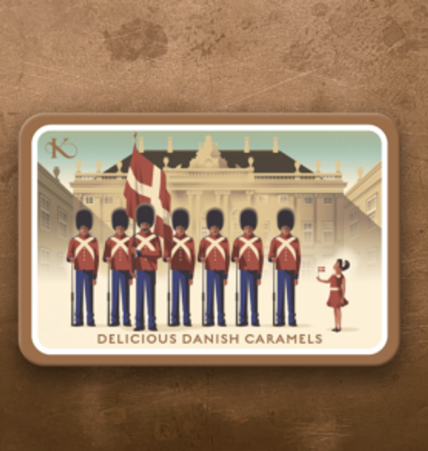 Karamel Kompagniet l Danmarks dåse l Amalienborg