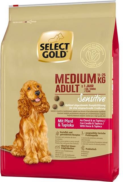 adult sensitive medium vandbøffel & tapioka 4 kg