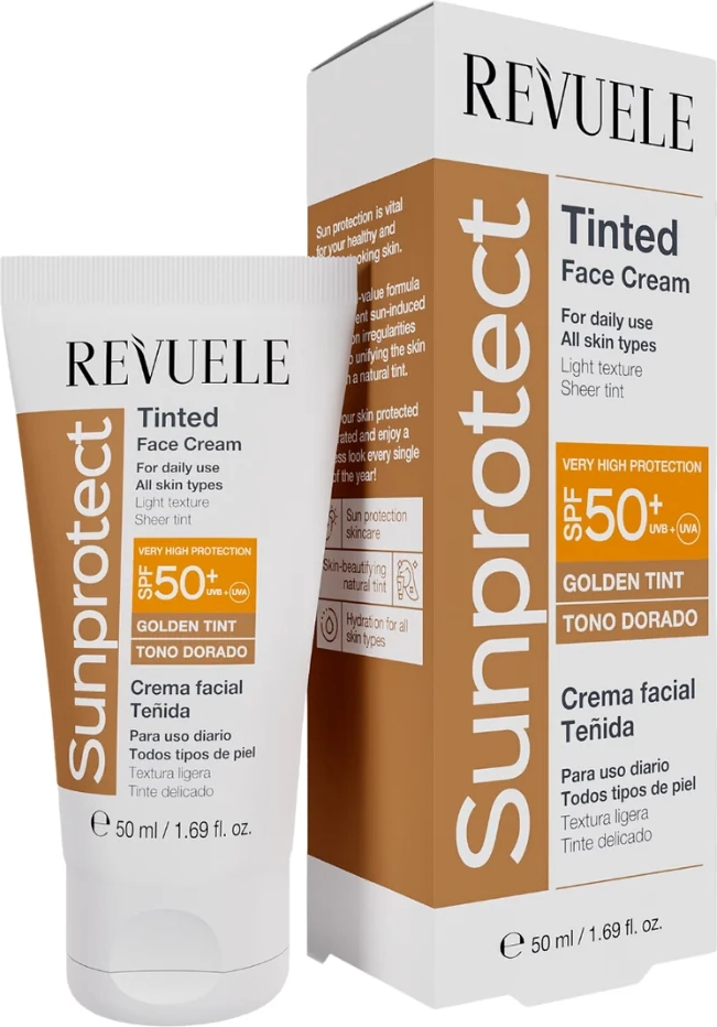 Revuele Sunprotect Tinted Face Cream SPF 50+